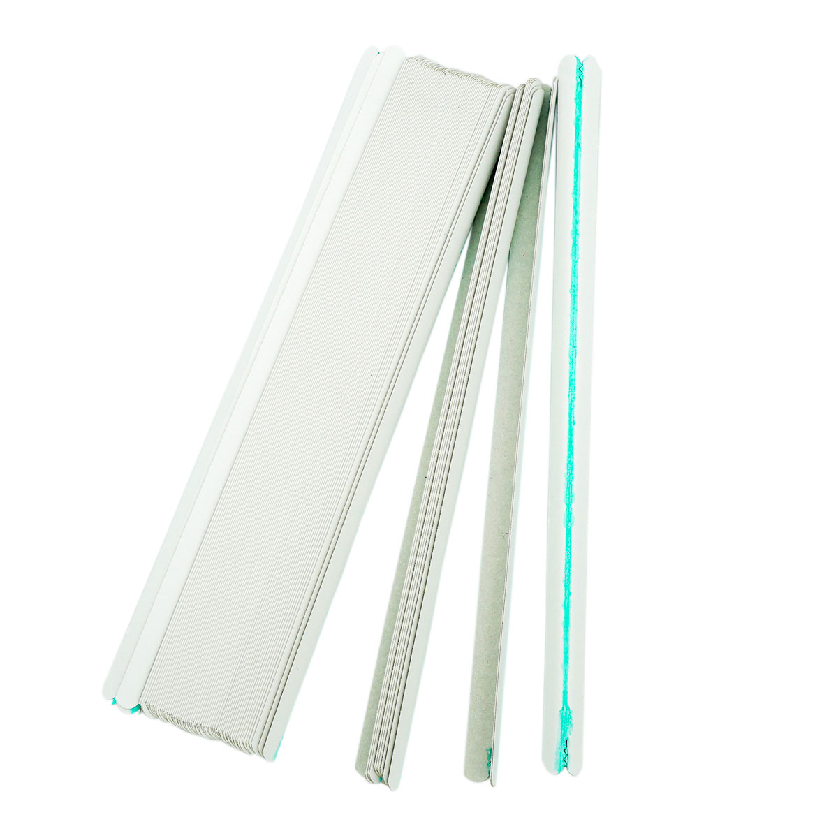 Barrettes blanches Mevo x2500