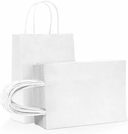 Sac blanc à poignées 40/60/30