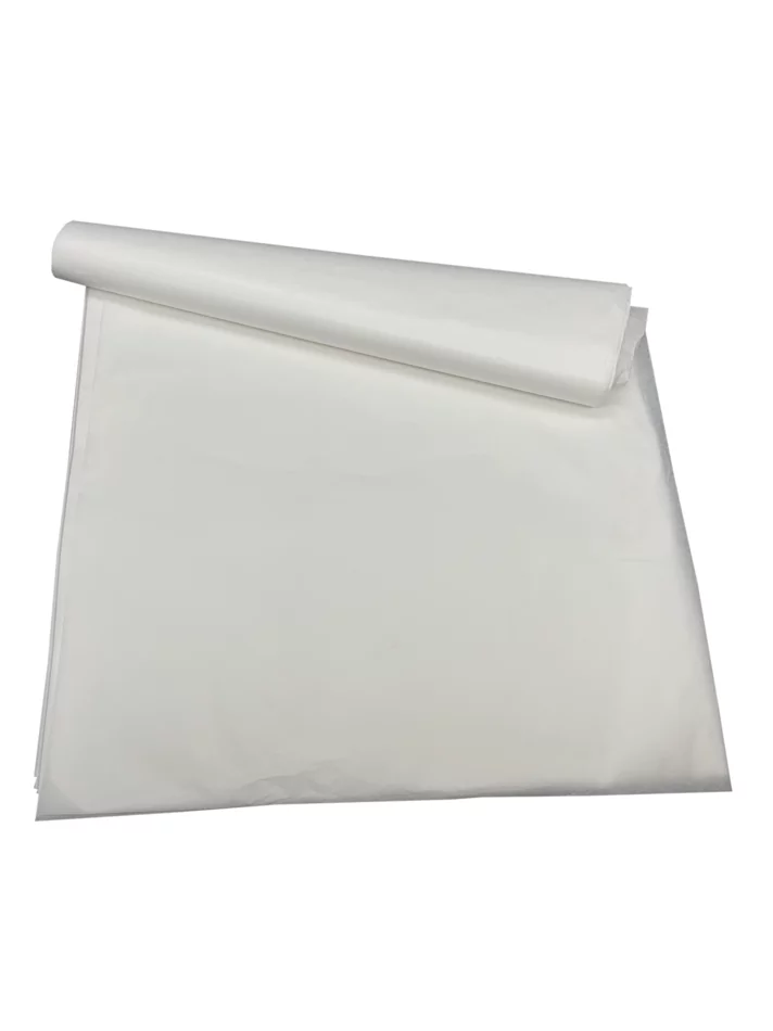 Mousseline blanche rouleau 65cm