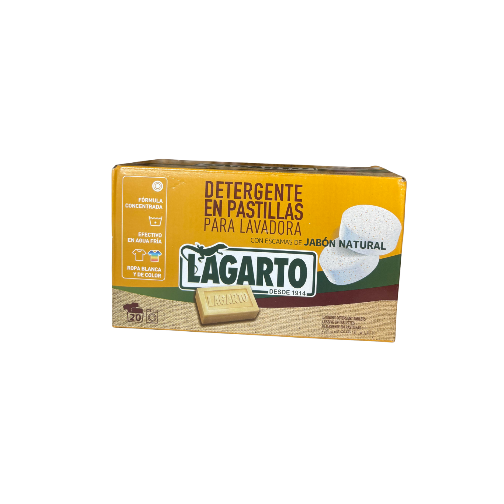 Pastille lavage LAGARTO - 2x20