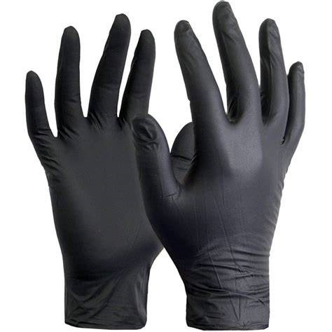 Gants nitrite noir XL - 10x100