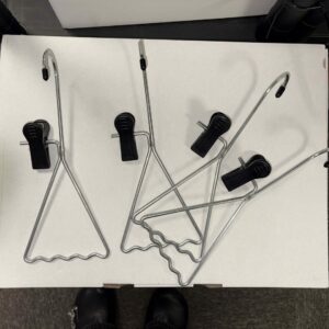 Crochet cravate plastique - x200
