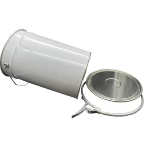 Fut métal 30L avec couvercle