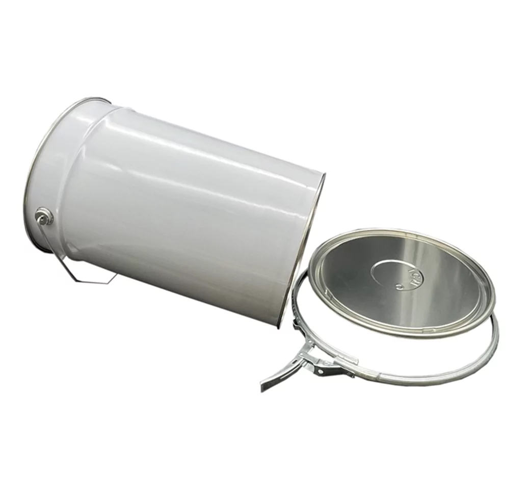 Fut métal 30L avec couvercle