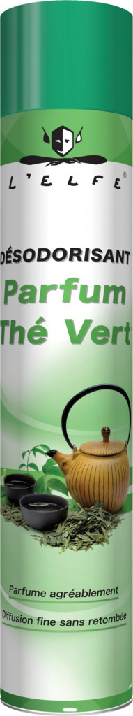 Aérosol déodorisant parfum thé vert - 750 ml