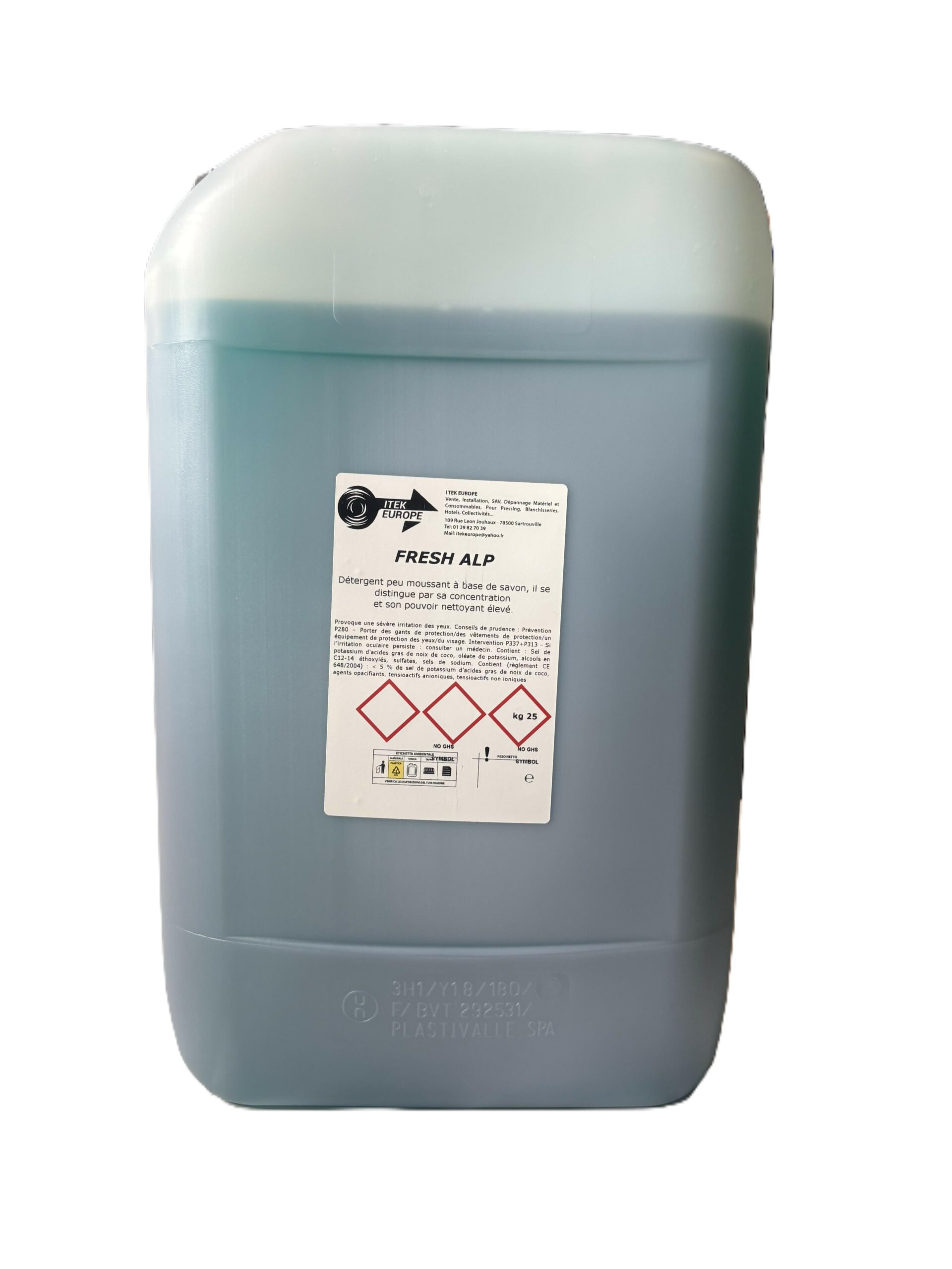 Lessive liquide Fresh Alp - 25kg